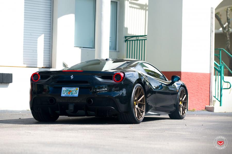  Ferrari 488 GTB on Vossen Wheels (VPS-306) 2017 года  (фото 14 из 23)